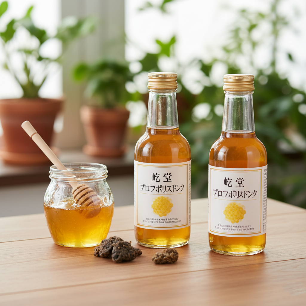 蜂蜜プロポリスドリンク